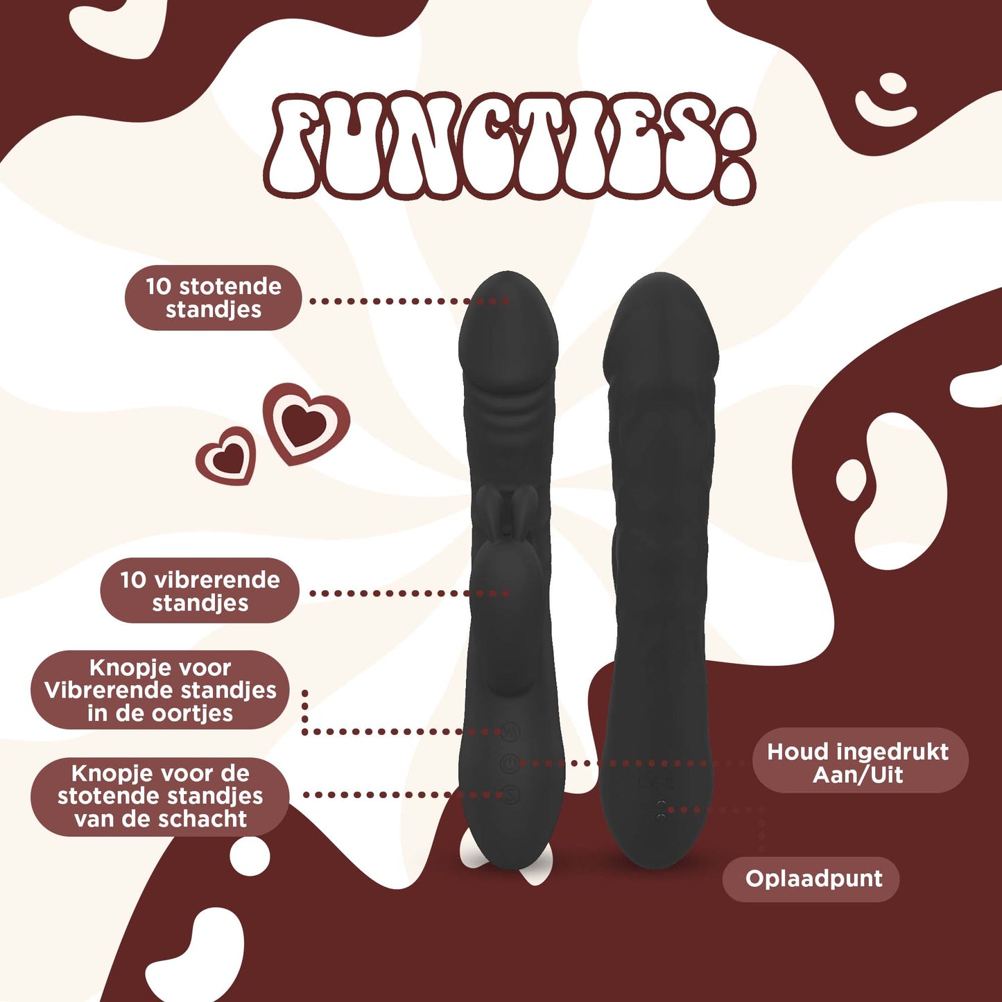 Magic Pulsing Rabbit Tarzan Vibrator