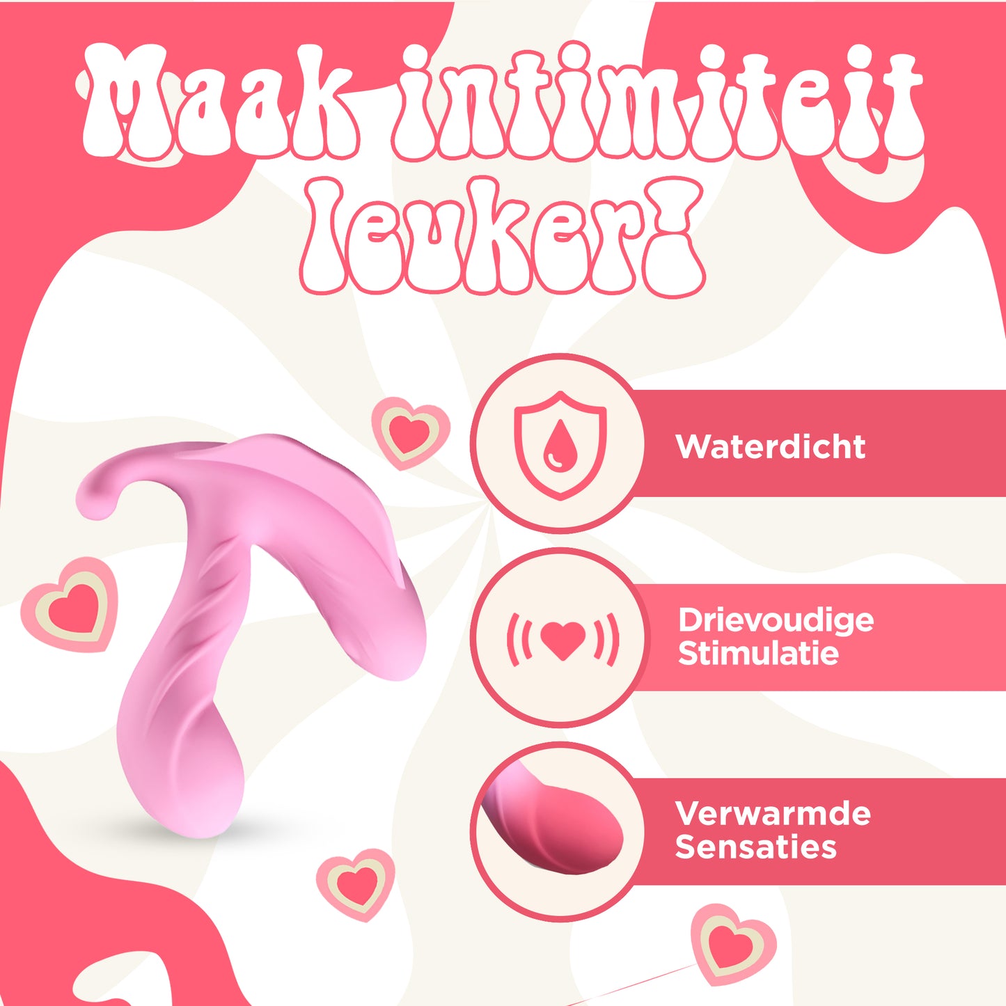 Luna Duo Vibrator met Afstandsbediening
