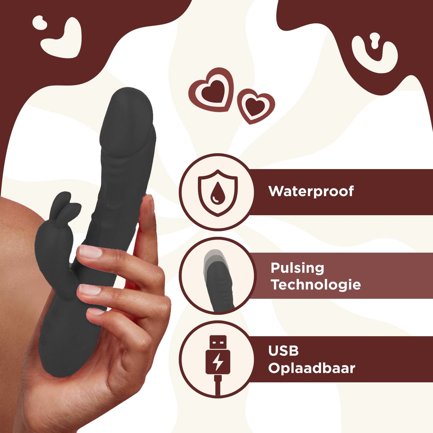 Magic Pulsing Rabbit Tarzan Vibrator