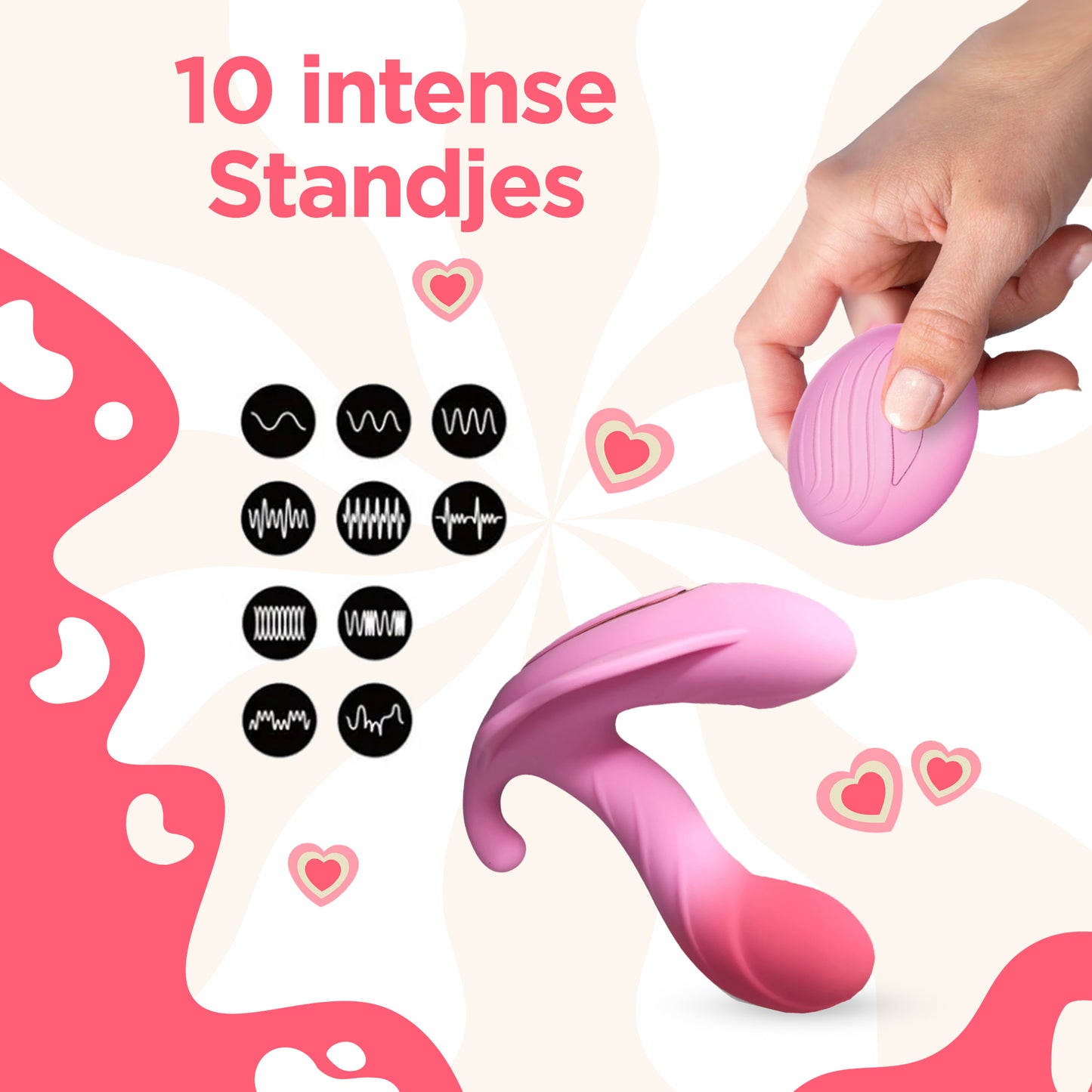 Luna Duo Vibrator met Afstandsbediening
