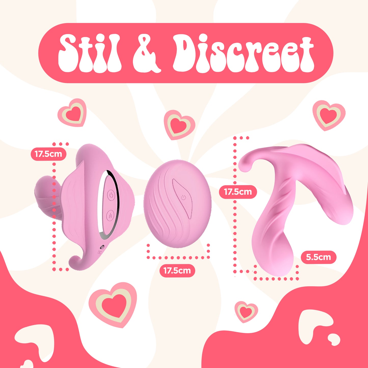 Luna Duo Vibrator met Afstandsbediening