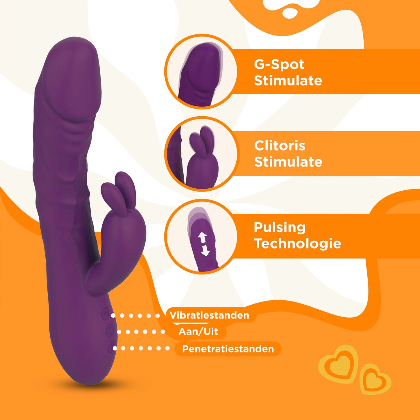Magic Pulsing Rabbit Tarzan Vibrator