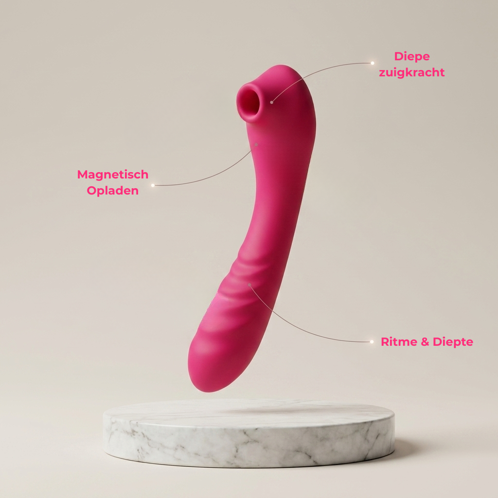 Vibrating Air-Pulse Massager