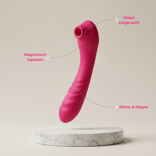 Vibrating Air-Pulse Massager