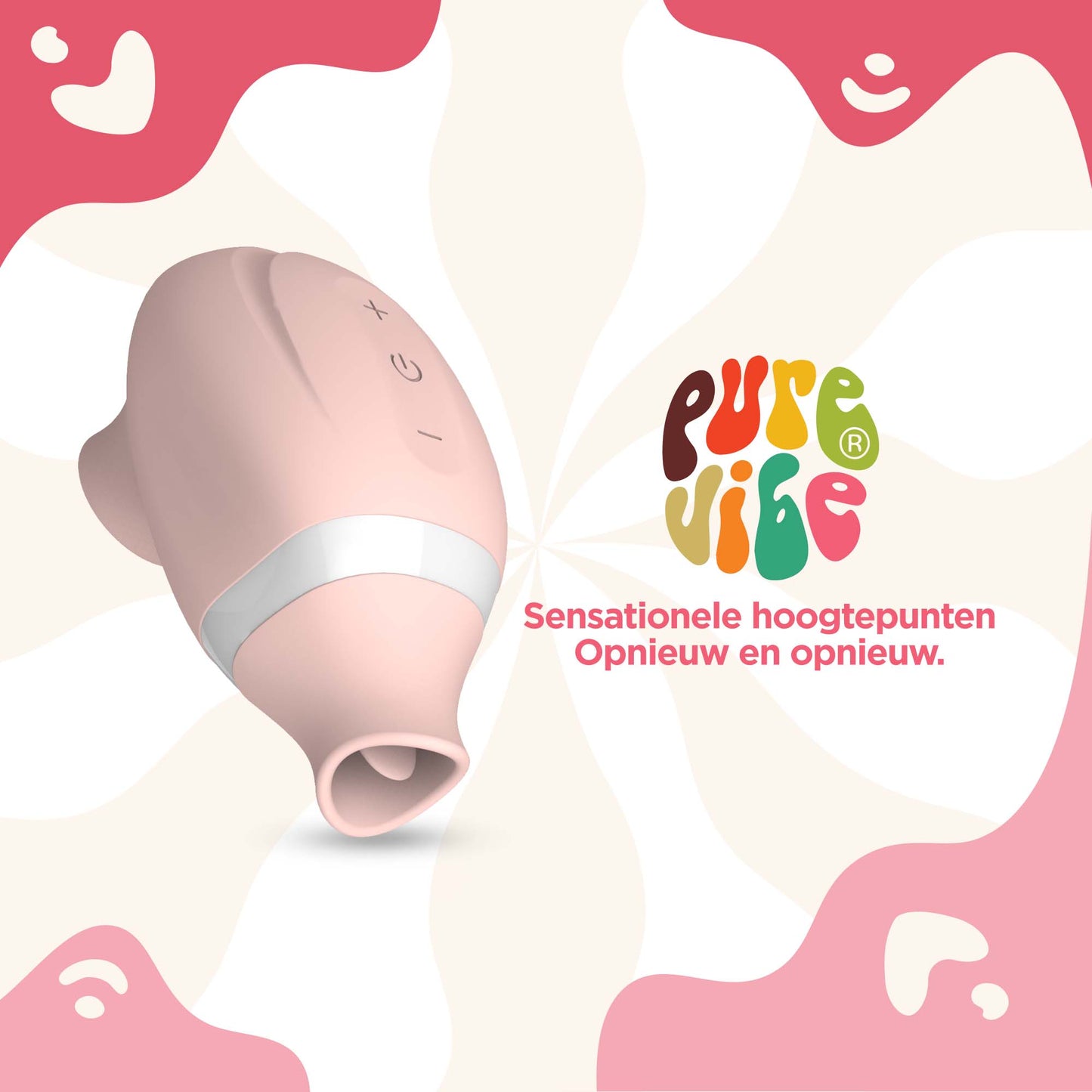 Oral Air-Pulse Lover Clitoris Vibrator