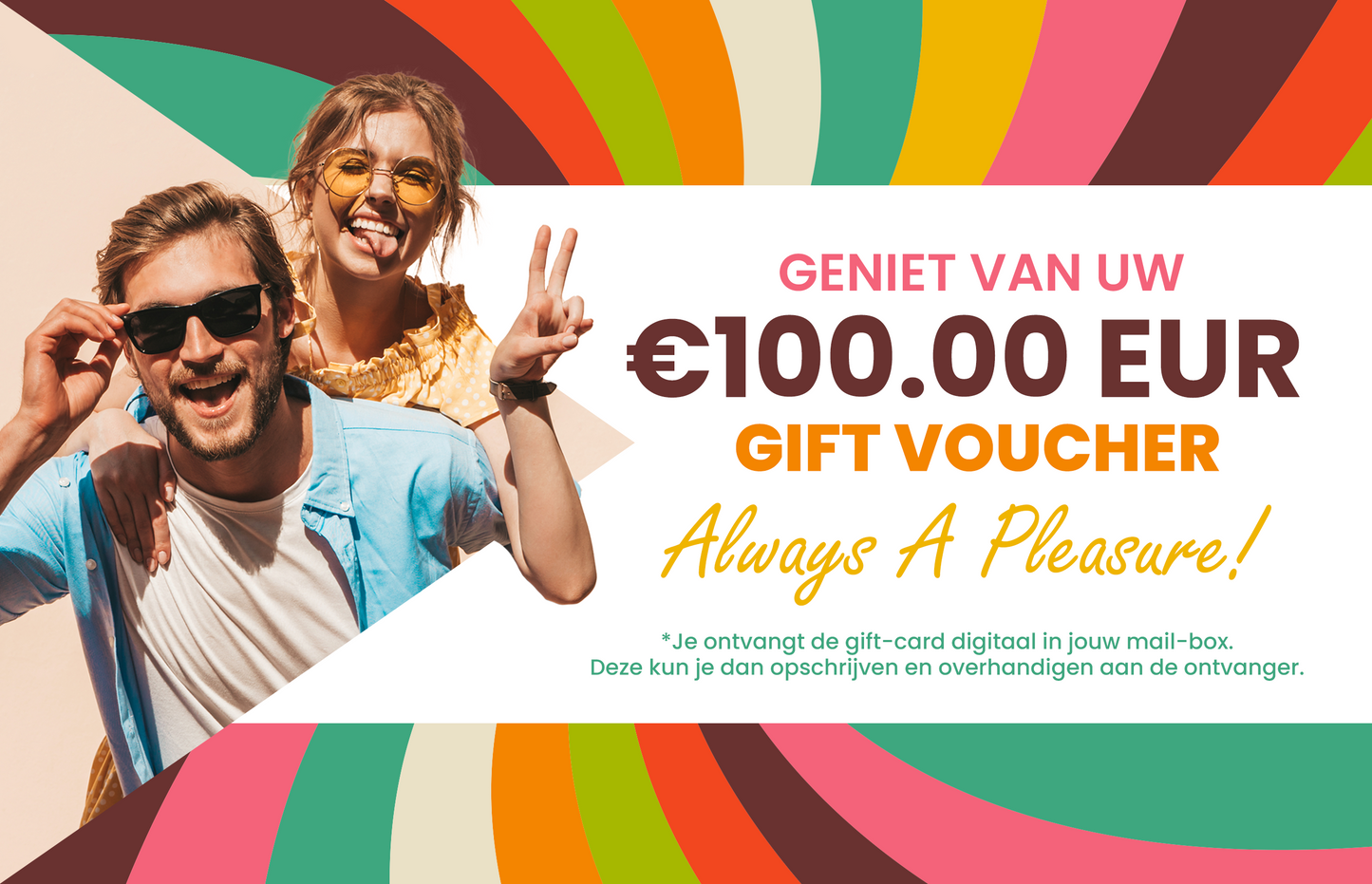 PureVibe Giftcard 100 euro