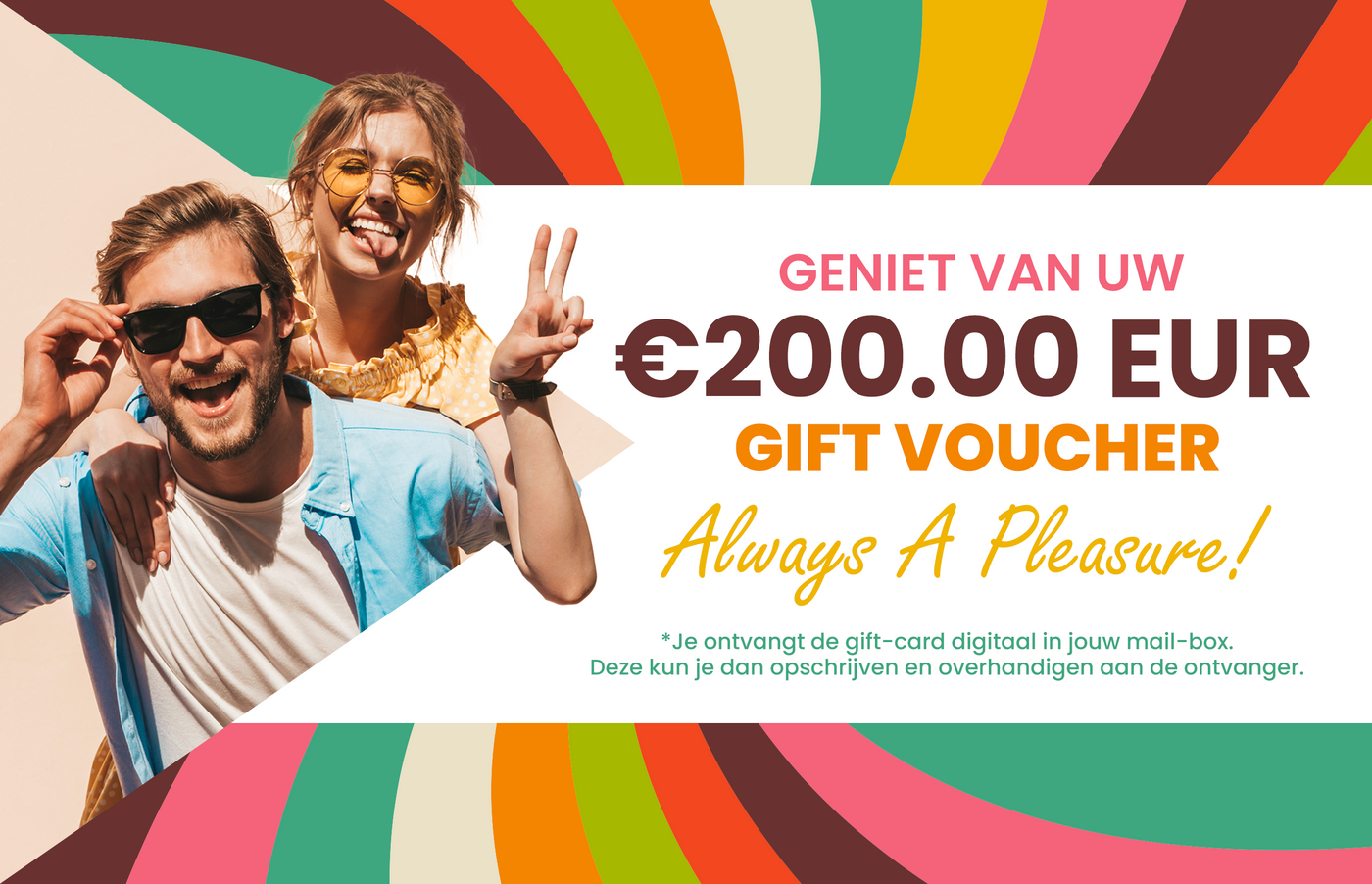 PureVibe Giftcard 200 euro