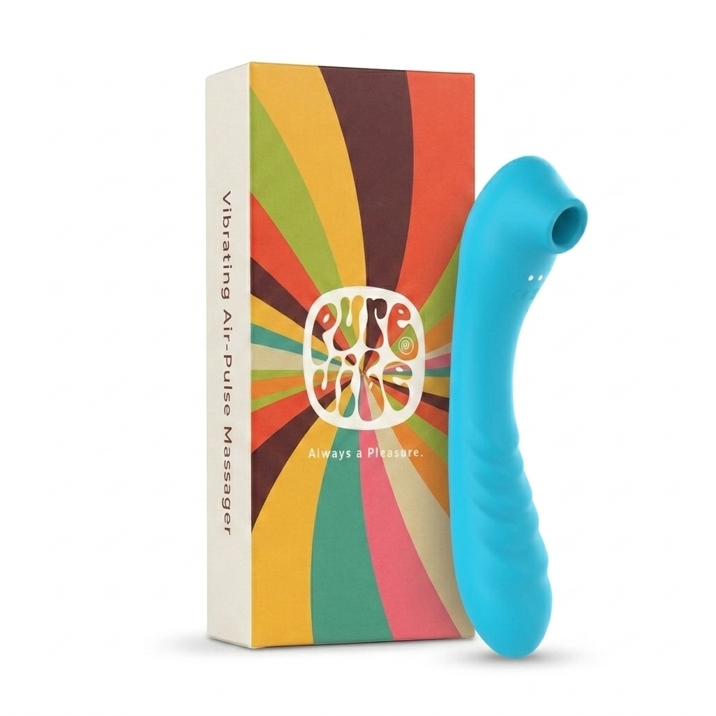 Vibrating Air-Pulse Massager