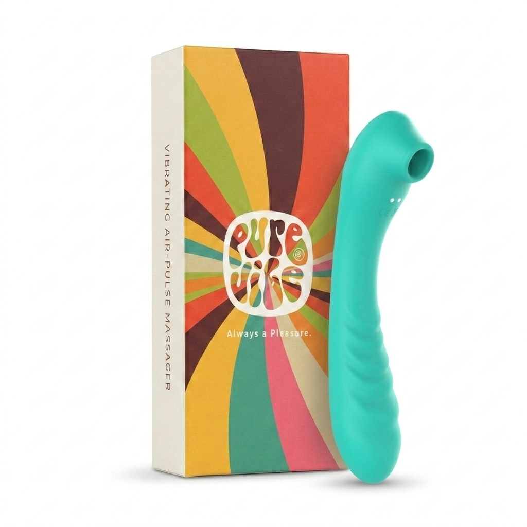 Vibrating Air-Pulse Massager