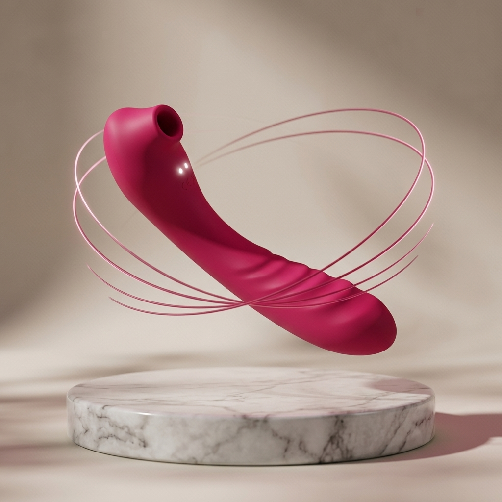 Vibrating Air-Pulse Massager