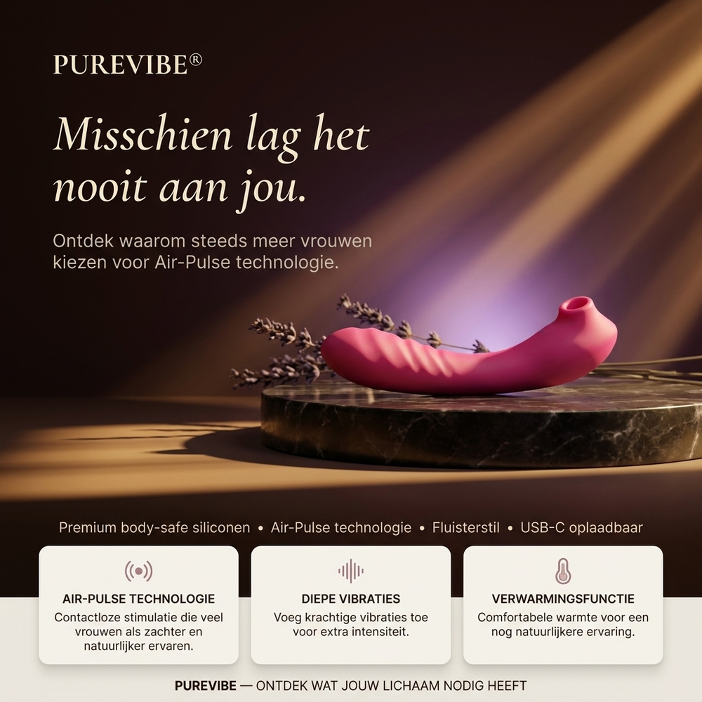 Vibrating Air-Pulse Massager