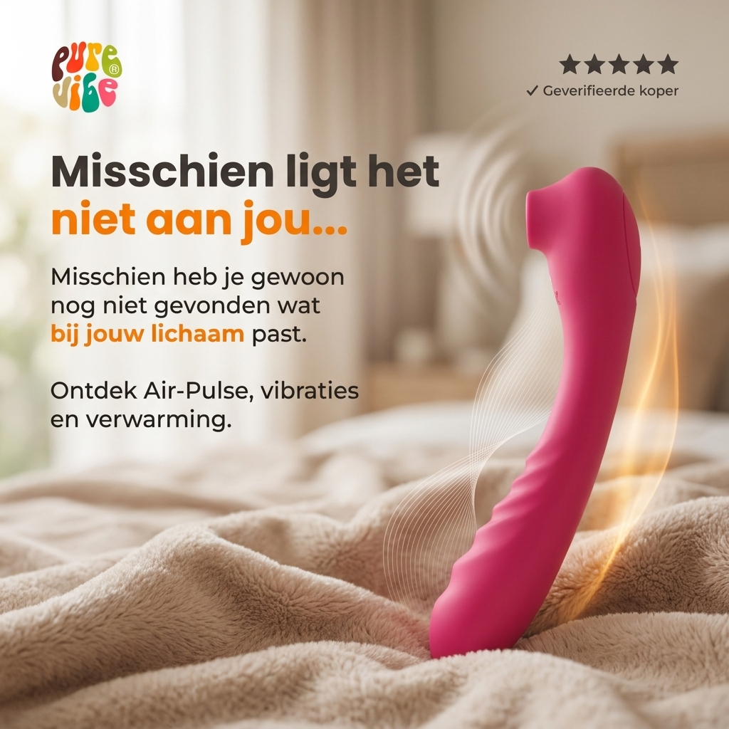 Vibrating Air-Pulse Massager