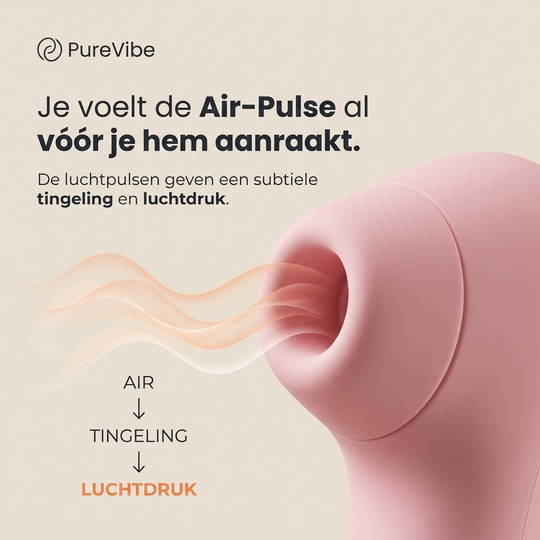 Vibrating Air-Pulse Massager